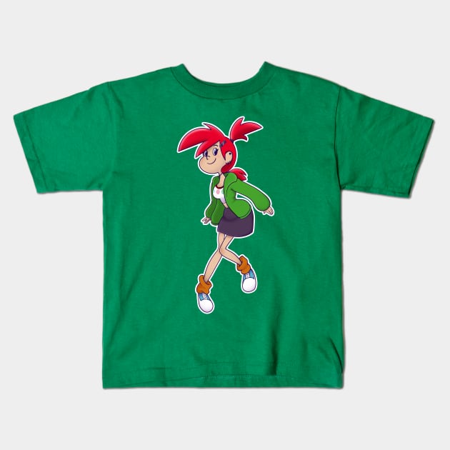 Frankie Foster Kids T-Shirt by LittleGreenHat